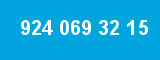 924 069 32 15 924 069 32 15